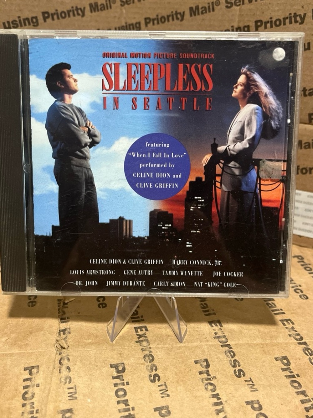Sleepless in Seattle Original Motion Picture Soundtrack - Blue CD Case